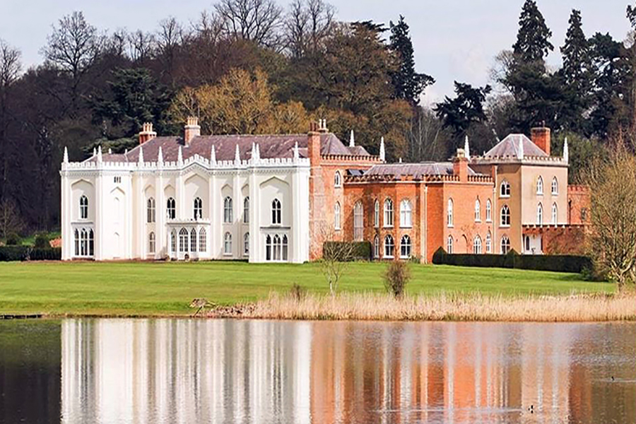 A COMBERMERE LAKE VIEW by Sarah Callander Beckett
