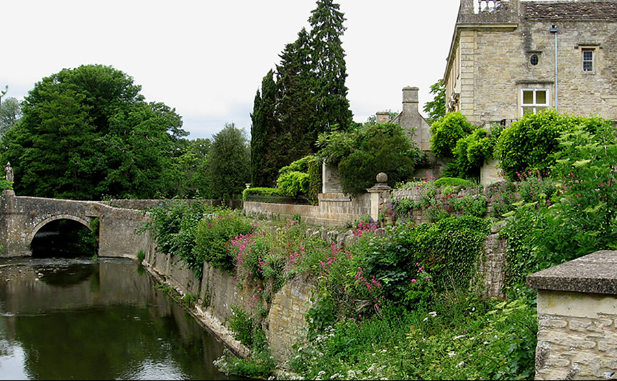 Iford Manor View Over River