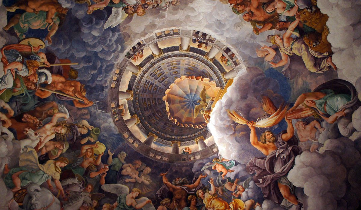 Palazzo Te Giants Room Ceiling